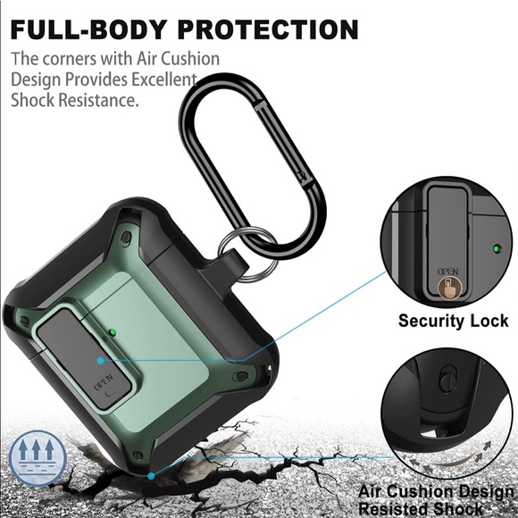 2 for $15 New Cover for Apple AirPods 2/1 charging case (bundle 2 or items) - Picture 8 of 8